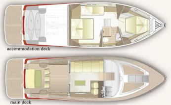 Pronajmout si Brioni Yachts Brioni 44 v Split