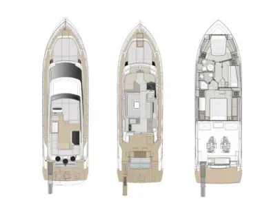 Ferretti Ferretti Yachts 500 - 3 + 1 cab jednotlivci a charterové společnosti v Sukošan