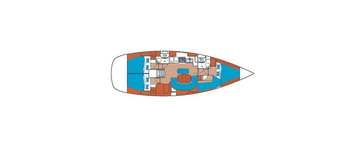 Bénéteau Oceanis 411 Clipper jednotlivci a charterové společnosti v Pirovac