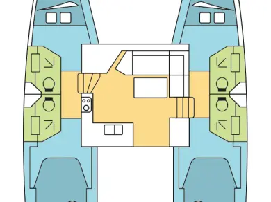 Pronájem jachty v Zaton -Fountaine Pajot Lucia 40 na Samboatu
