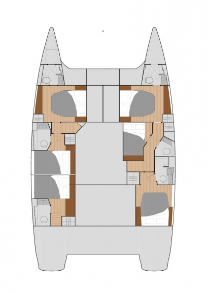 Pronajmout Katamarán se skipperem či ne Fountaine Pajot v Donji Seget