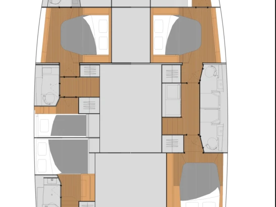 Fountaine Pajot Tanna 47 jednotlivci a charterové společnosti v Marsh Harbour