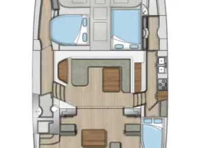 Pronájem Katamarán Seawind s licencí