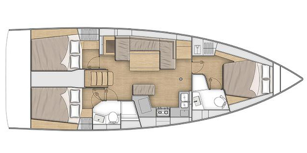 Pronajmout si Bénéteau Oceanis 40.1 v Trogir