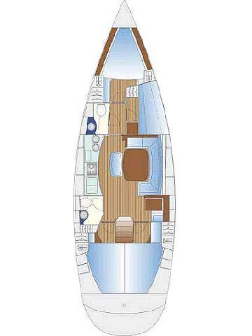 Bavaria Bavaria 44 jednotlivci a charterové společnosti v Ávdira