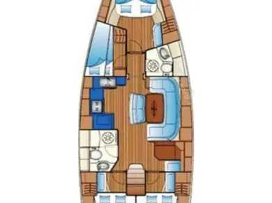 Pronájem jachty v Ávdira -Bavaria Cruiser 46 na Samboatu