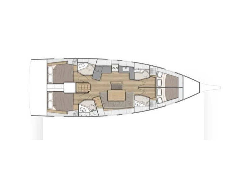 Pronajmout si Bénéteau Oceanis 46.1 v Alimos