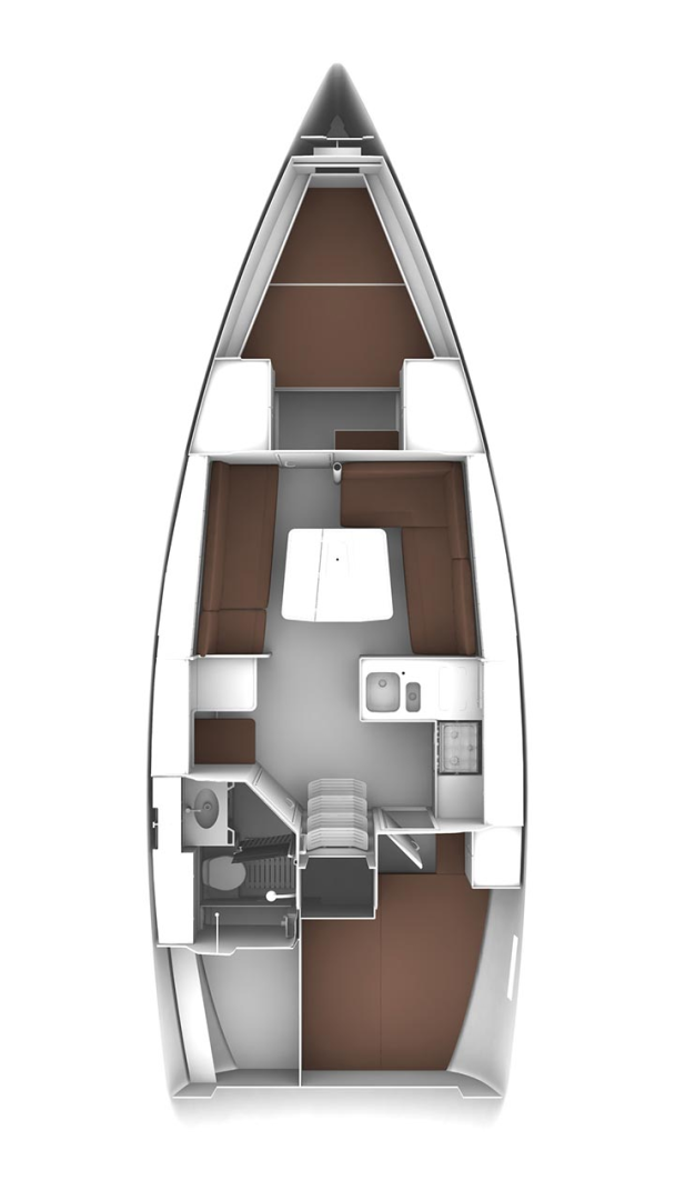 Pronajmout si Bavaria Cruiser 37 v Biograd Na Moru