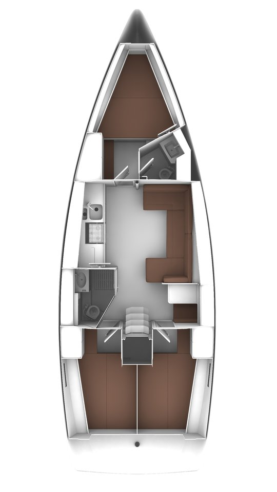 Bavaria Cruiser 41 jednotlivci a charterové společnosti v Preveza