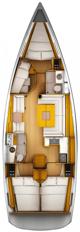 Pronájem lodi Biograd Na Moru lákavé ceny Sun Odyssey 449