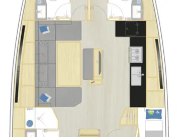 Pronájem lodi Hanse Hanse 460 v Biograd Na Moru na Samboatu
