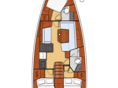 Pronájem lodi Bénéteau Oceanis 41.1 v Biograd Na Moru na Samboatu
