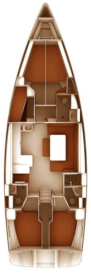 Pronájem Plachetnice v Split -Bavaria Cruiser 51