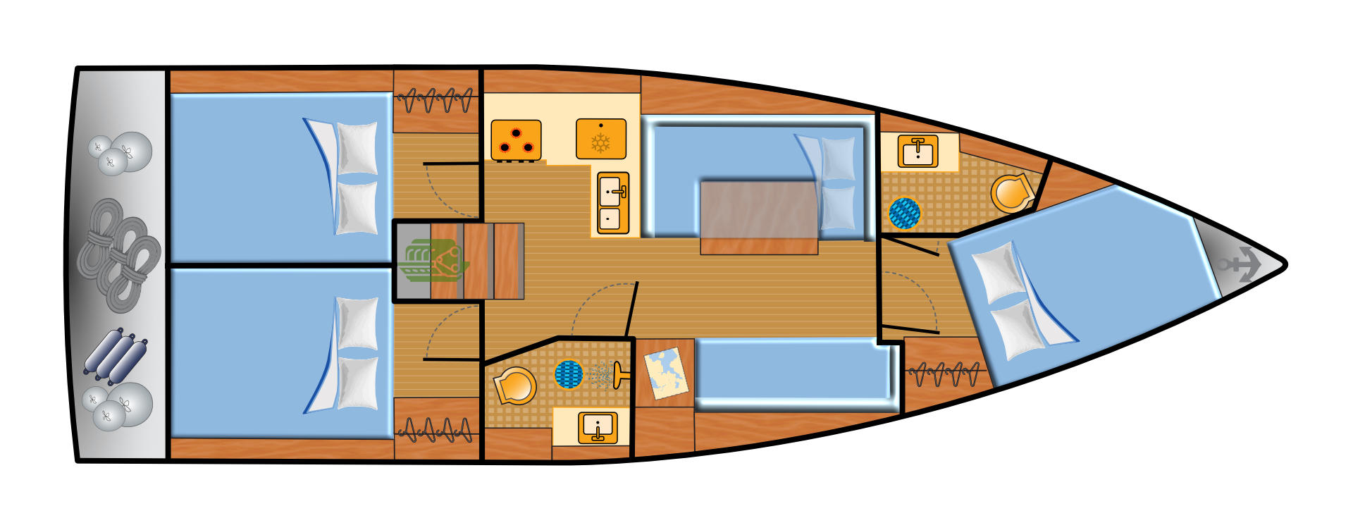 Pronájem lodi Biograd Na Moru lákavé ceny Sun Odyssey 380