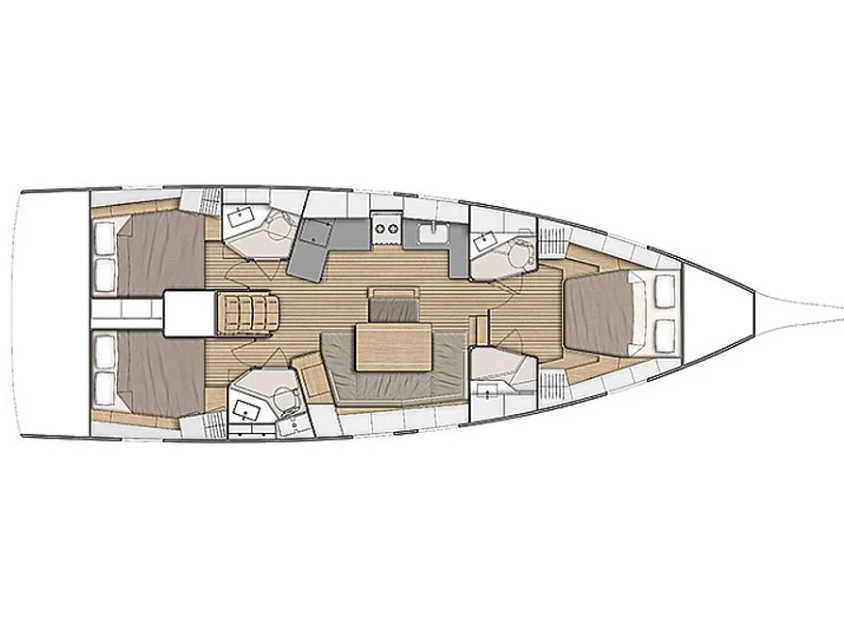 Pronajmout si Bénéteau Oceanis 46.1 v Alimos