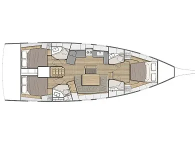 Pronajmout si Bénéteau Oceanis 46.1 v Alimos