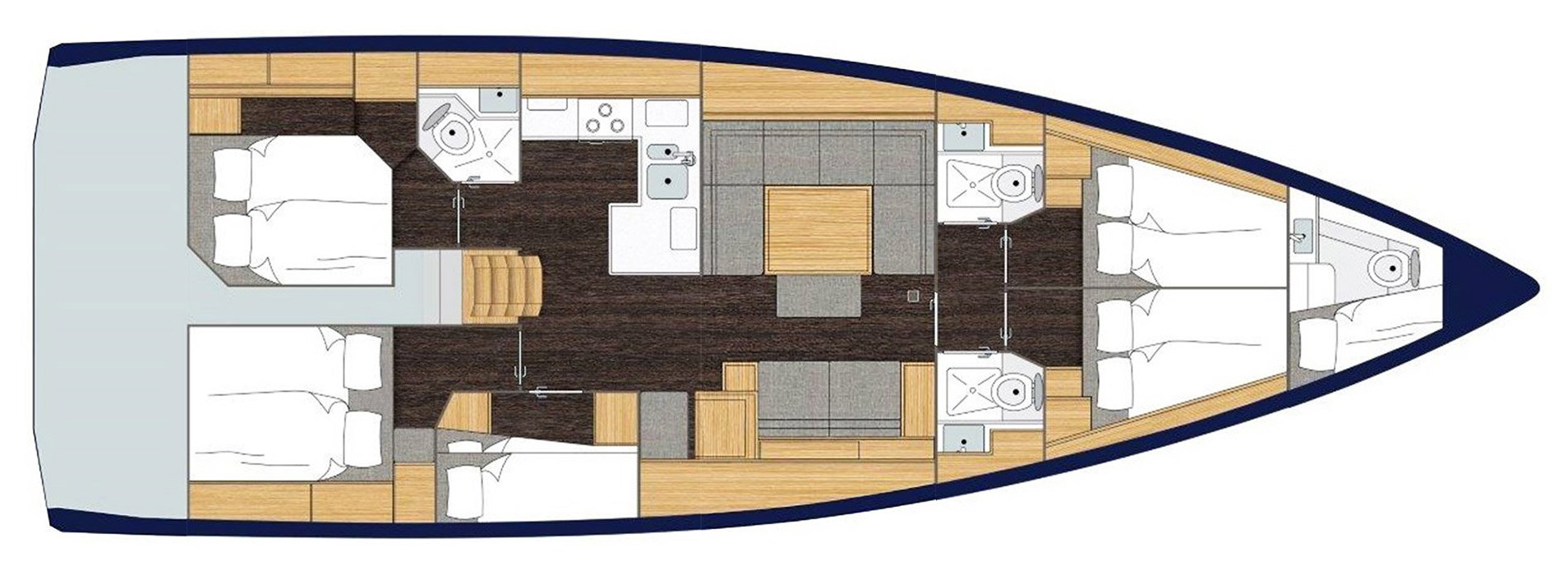 Pronajmout si Bavaria Bavaria C50 v Split
