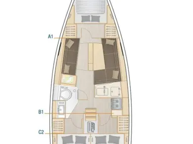 Pronájem lodi Hanse Hanse 348 v Pula na Samboatu