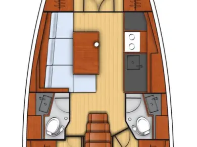 Pronájem jachty v Pula -Bénéteau Oceanis 38.1 na Samboatu