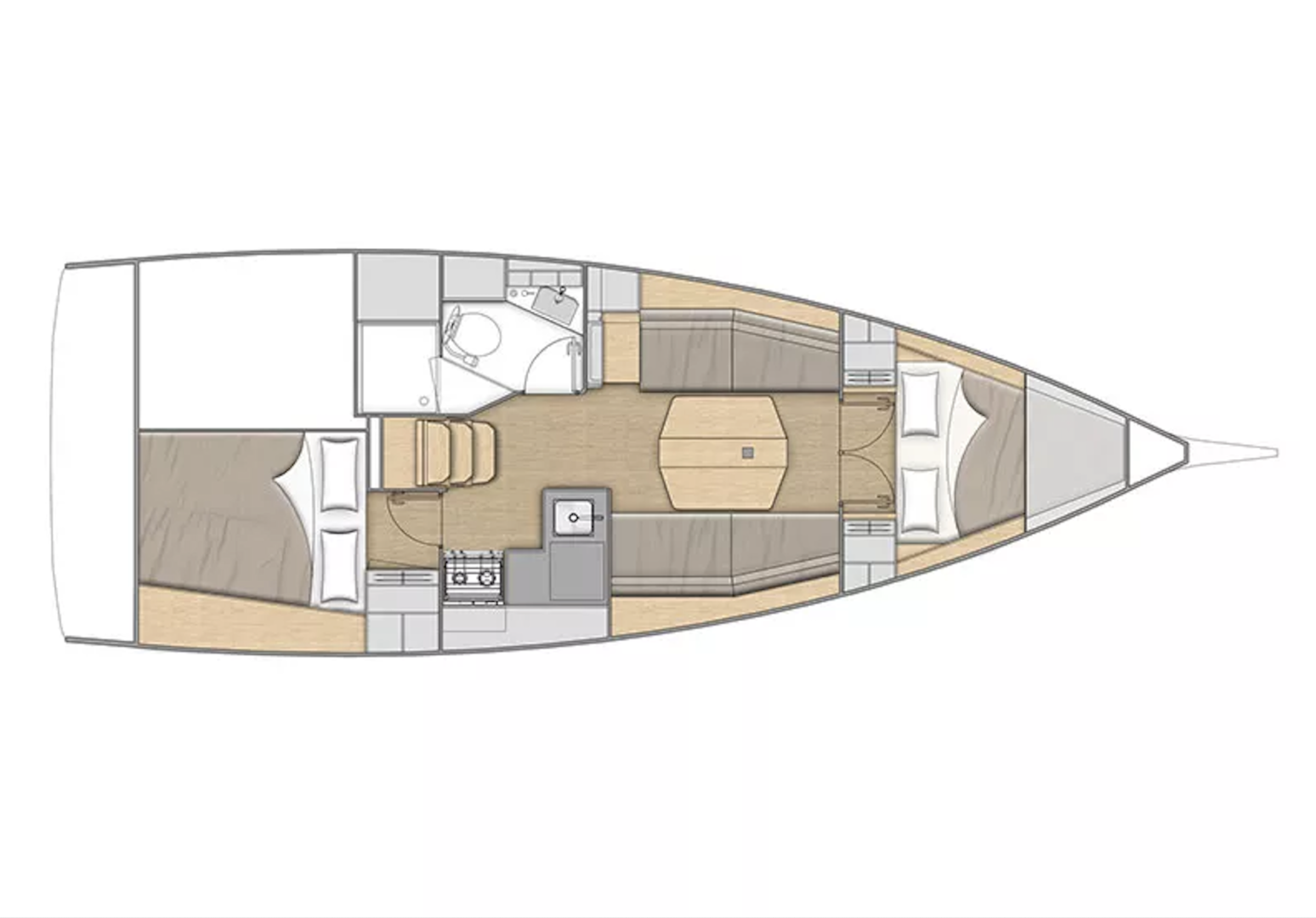 Pronájem Plachetnice v Mai Khao -Bénéteau Oceanis 34.1