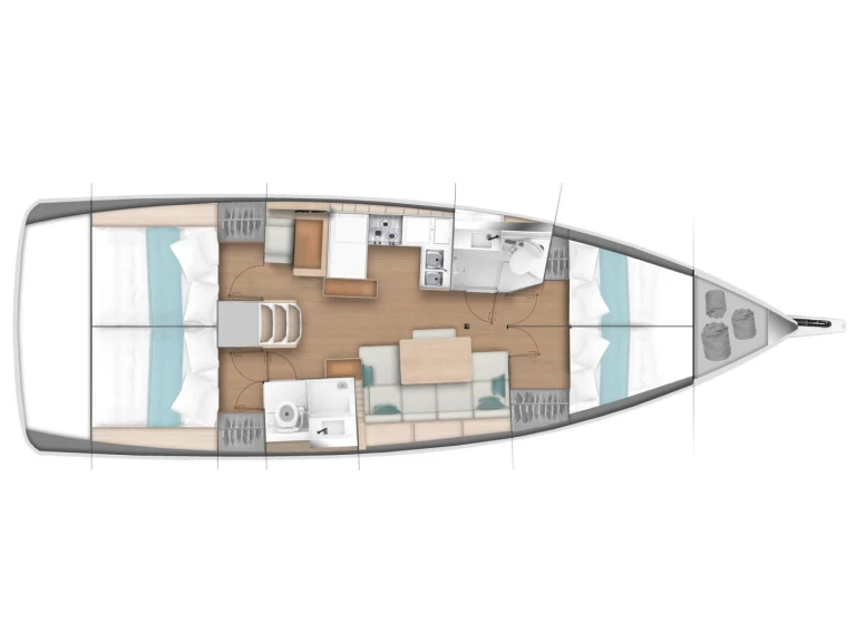 Pronájem jachty v San Vincenzo -Jeanneau Sun Odyssey 440 na Samboatu