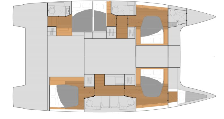 Pronájem Katamarán v Parham Town -Fountaine Pajot Tanna 47