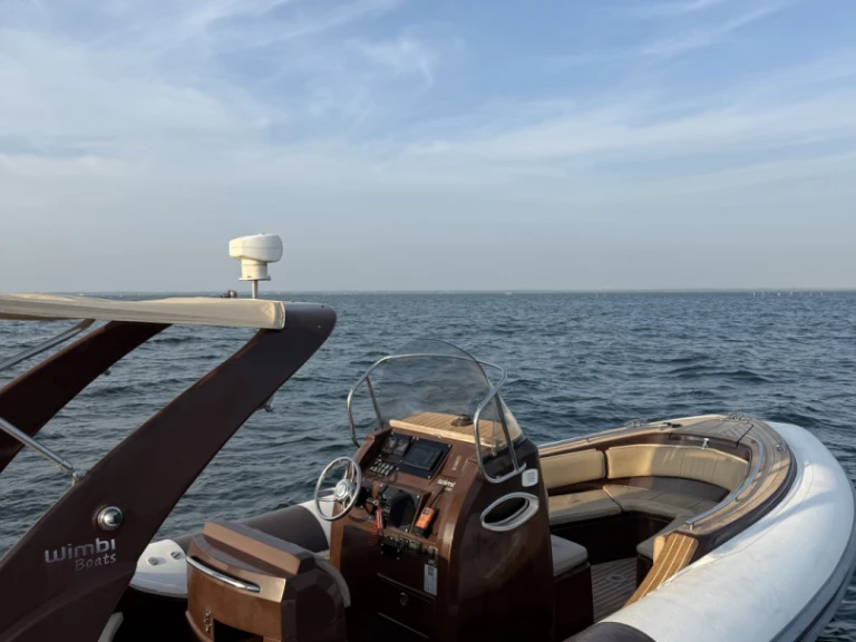 Pronájem Polotuhá loď v Arcachon -Wimbi Boats W9