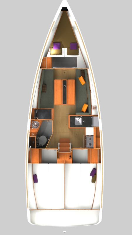 Pronájem Plachetnice v Pula -Jeanneau Sun Odyssey 349