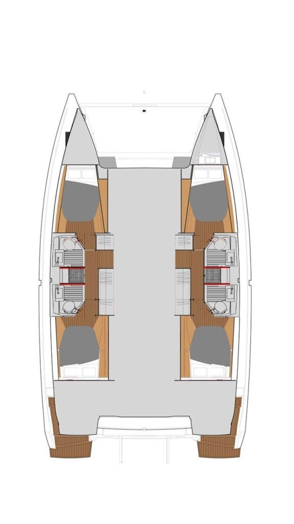 Pronájem Katamarán v Road Town -Fountaine Pajot Astrea 42