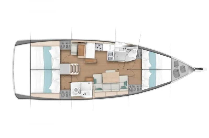 Pronajmout si Jeanneau Sun Odyssey 440 v Bodrum