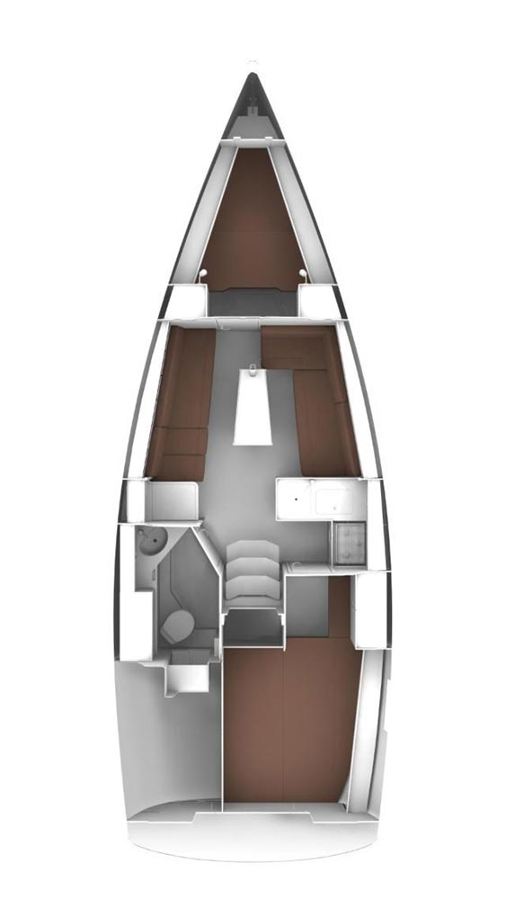 Pronájem Plachetnice v Trogir -Bavaria Cruiser 34 Style