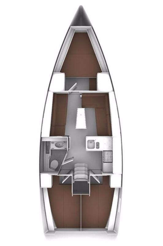 Pronájem Plachetnice v Trogir -Bavaria Cruiser 37