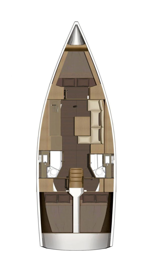 Dufour Dufour 382 Grand Large jednotlivci a charterové společnosti v Portoferraio