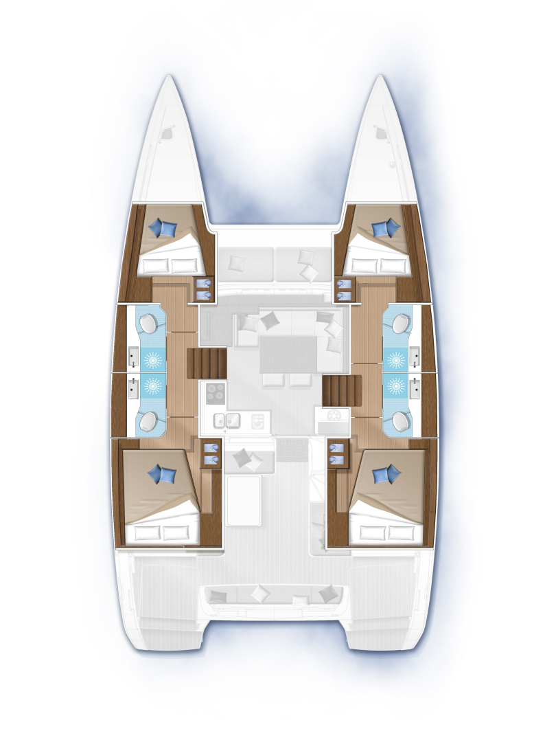 Lagoon Lagoon 40 jednotlivci a charterové společnosti v Trogir