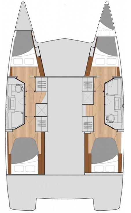 Pronájem jachty v Eden Island -Fountaine Pajot Isla 40 na Samboatu