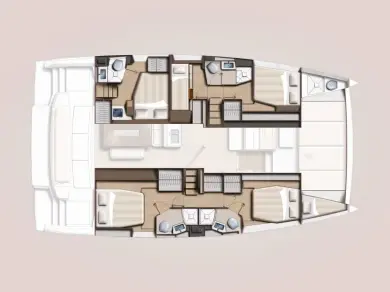 Pronájem lodi Rhodos lákavé ceny Bali 4.6