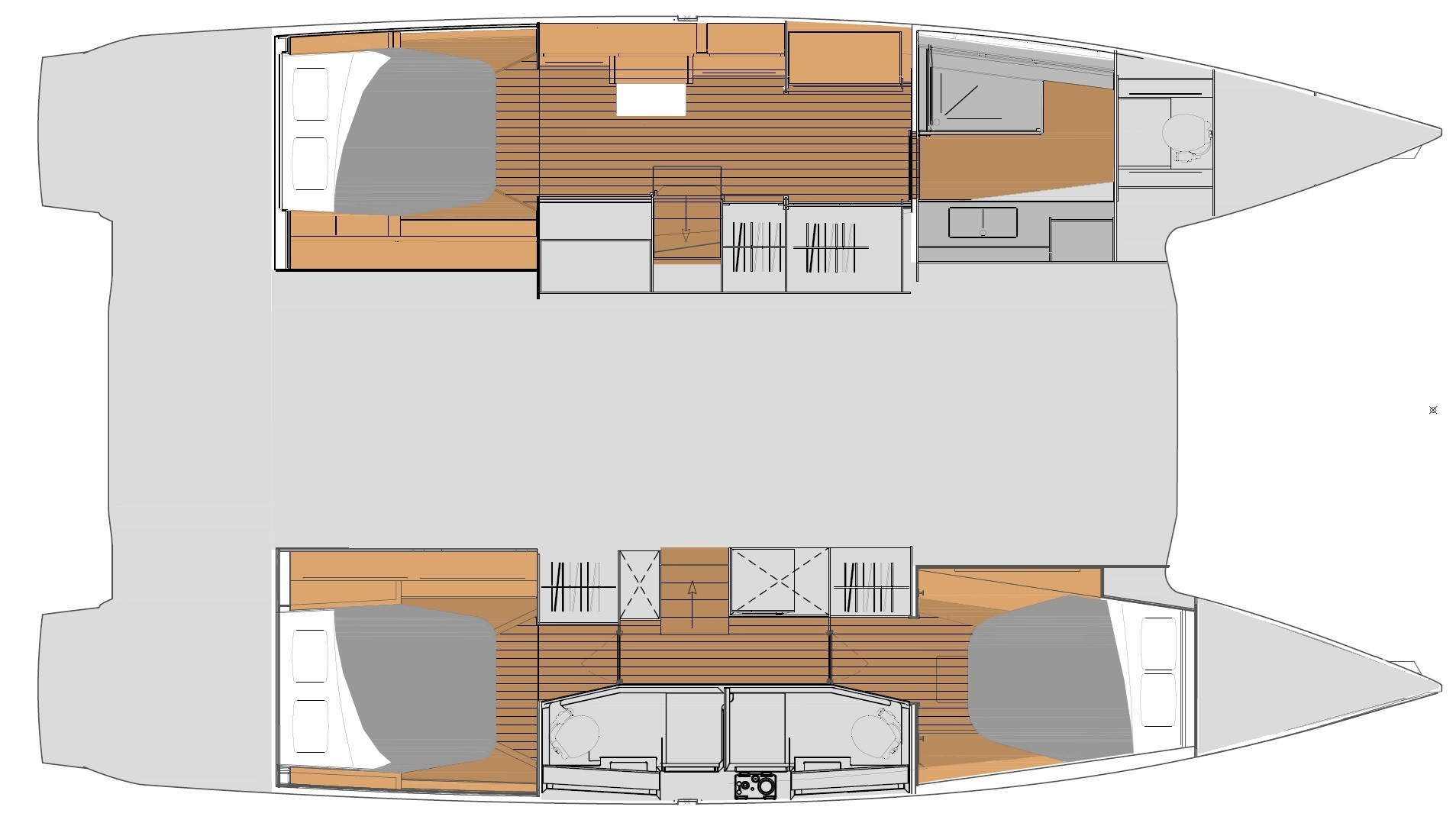 Pronájem lodi Fountaine Pajot Elba 45 v Rhodos na Samboatu