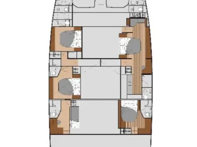 Pronájem Jachta Fountaine Pajot s licencí