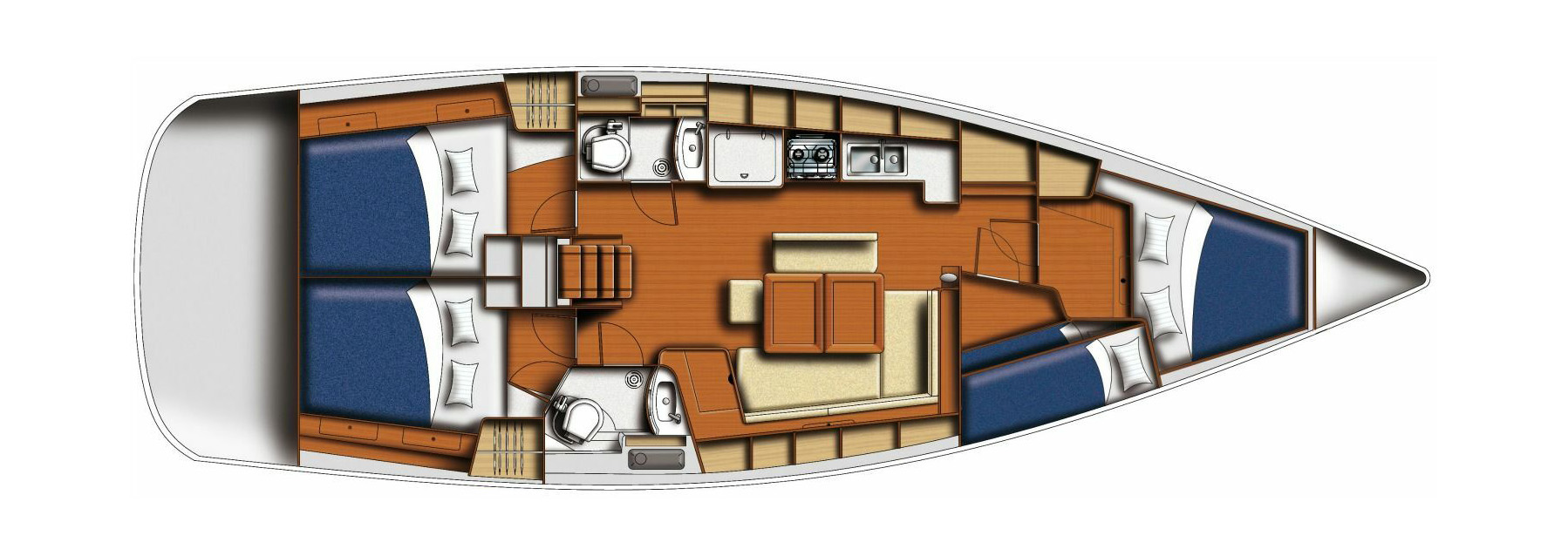 Pronájem lodi Deme of Volos lákavé ceny Oceanis 43