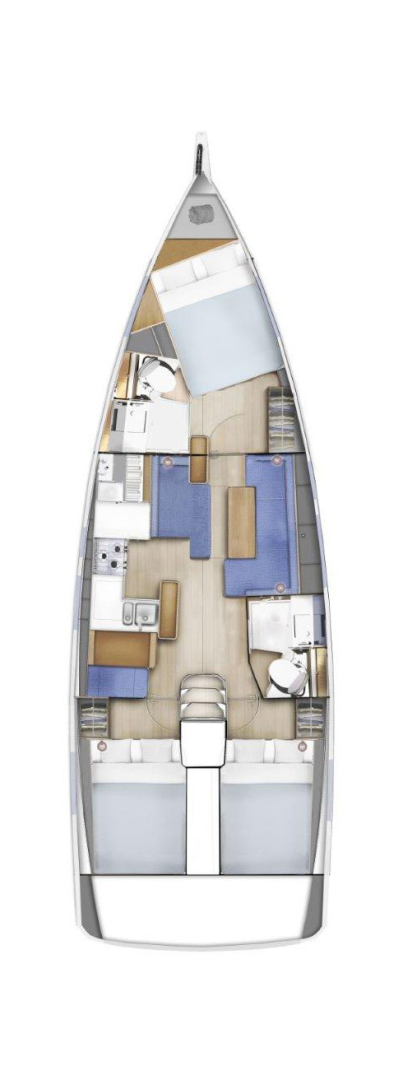 Pronájem Plachetnice v Deme of Volos -Jeanneau Sun Odyssey 410