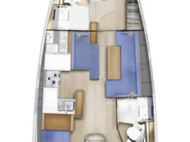Pronájem Plachetnice v Deme of Volos -Jeanneau Sun Odyssey 410