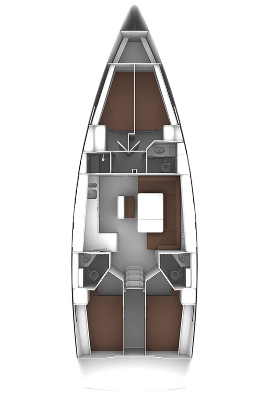 Pronájem jachty v Mali Lošinj -Bavaria Cruiser 46 na Samboatu