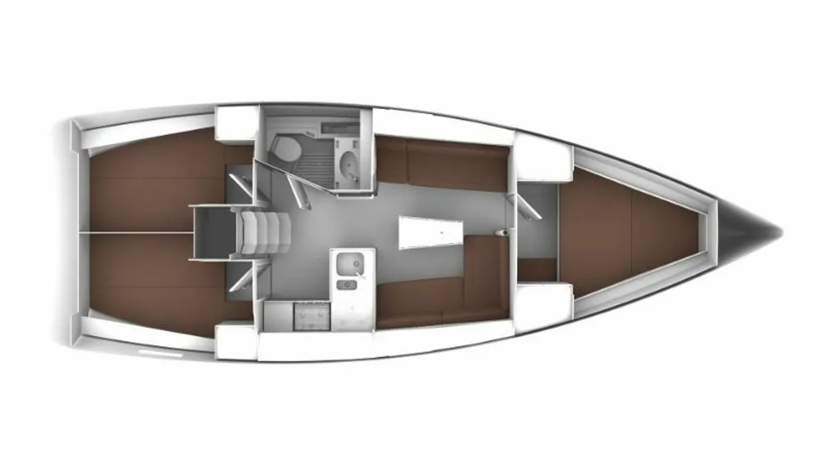 Pronájem lodi Sukošan lákavé ceny Cruiser 37