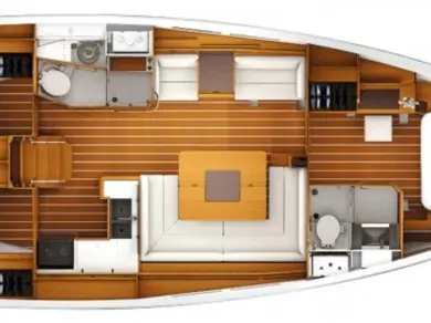 Pronajmout si Jeanneau Sun Odyssey 449 v Sukošan