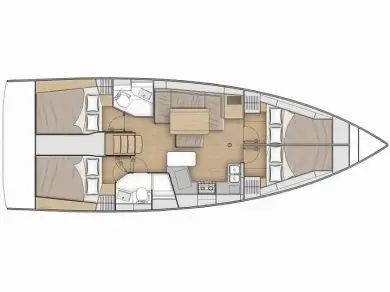 Pronájem lodi Bénéteau Oceanis 40.1 v Split na Samboatu