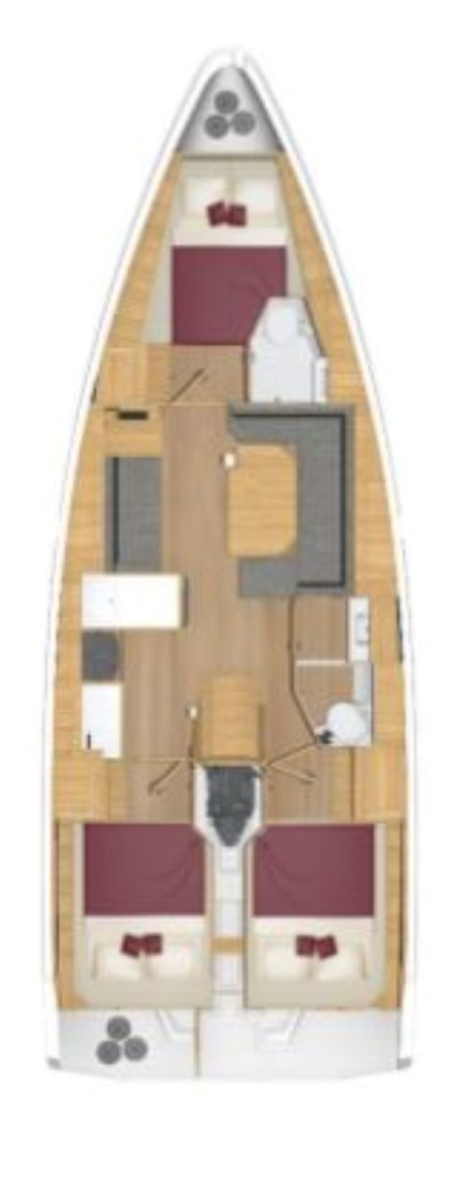 Pronájem lodi Bavaria Bavaria C38 v Trogir na Samboatu