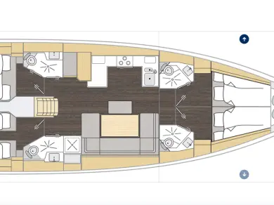 Pronájem jachty v Alimos -Bavaria Bavaria C46 na Samboatu