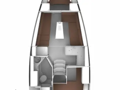 Pronájem Plachetnice v Fethiye -Bavaria Cruiser 34