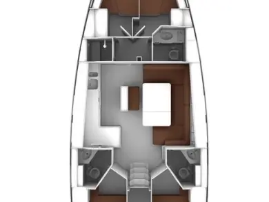 Pronájem lodi Bavaria Cruiser 46 v Fethiye na Samboatu