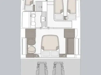 Pronájem lodi Azimut Azimut Magellano 66 v Podstrana na Samboatu